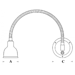 CABIN lampe med flexarm - 2