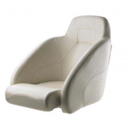 Queen, helm seat with flip-up squab
