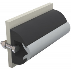 Base profile for rubbing strake