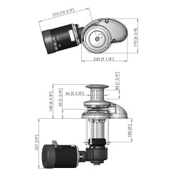 RC8-8  12V Capstan