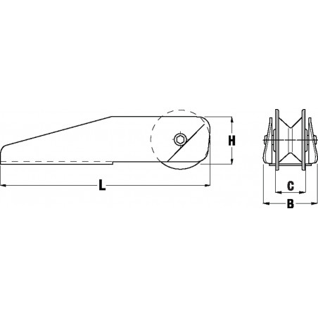 Fixed Bow Roller 3