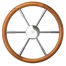 VETUS steering wheel with teak rim, 400 mm