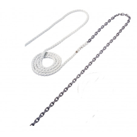 MAXWELL 10 m. of 8 mm chain & 100 m. 14 mm, 8 plait rope