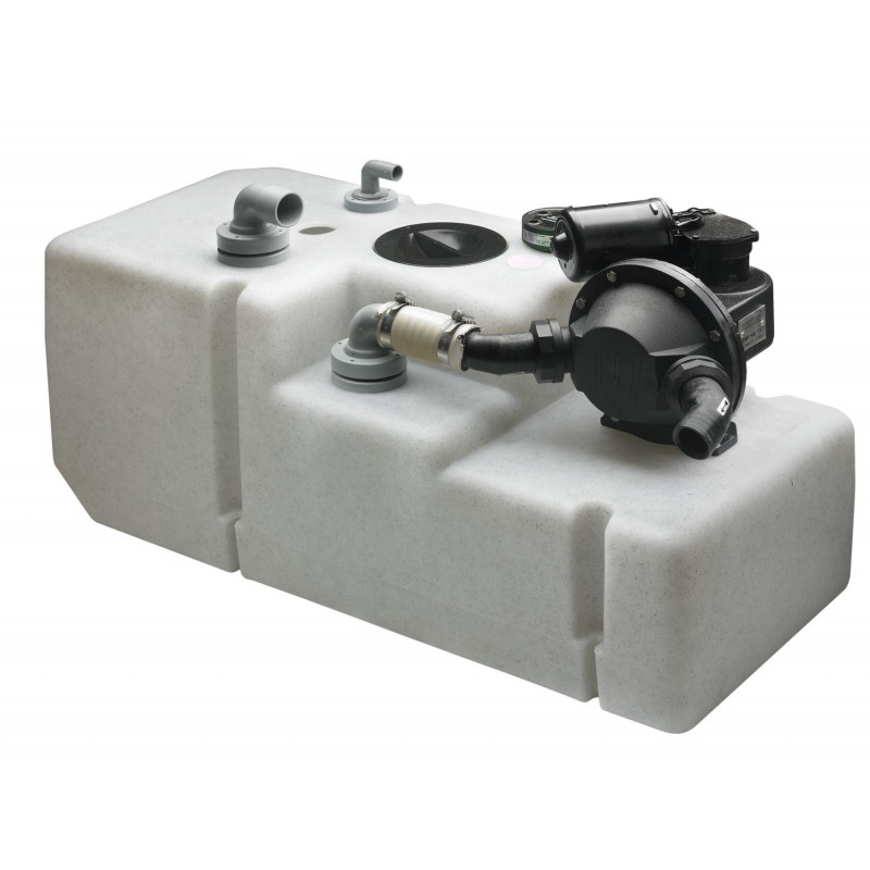 VETUS waste water tank system 120 litre, incl. 12 Volt pump & sensor