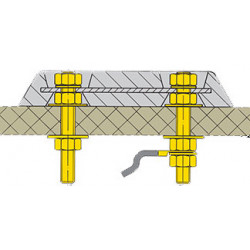 VETUS anode monterings kit for glasfiber både - 1