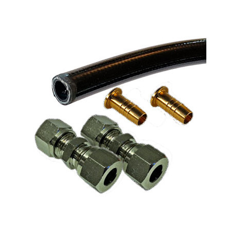 VETUS flexible hose connection set for 8 x 10 mm copper tubing - 1