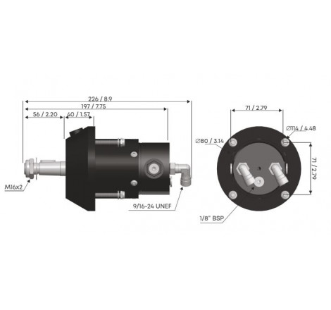 Multist.hydr.pumpe HP16 - 2