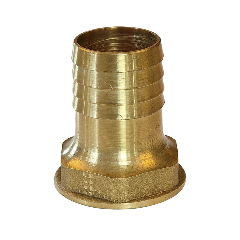 Slangestuds med indvendigt gevind, messing - 4 Slangestuds med indvendigt gevind, messing - 4