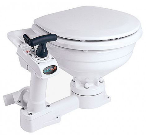 Toilet compact manuelt fra Seaflo - 2