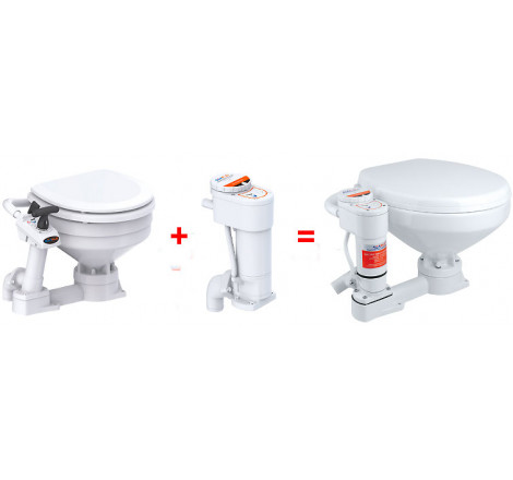 Seaflo toilet ombygning til12V - 2
