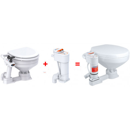 Seaflo toilet ombygning til12V - 2