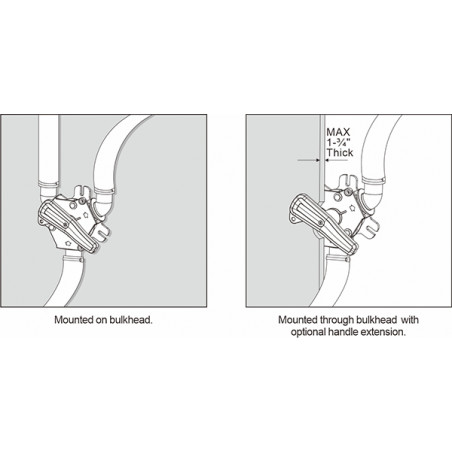 Y-ventil Ø38mm & Ø25mm - 8