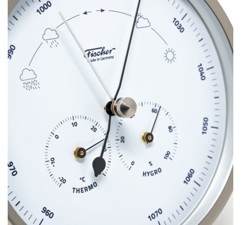 Fischer vejrstation i rustfrit stål - 3