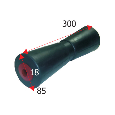 Kølrulle heavy duty længde 290 mm - 1