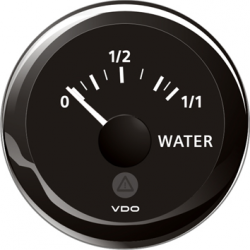 VDO vandtank ur, 8-32V, 4-20mA - 1