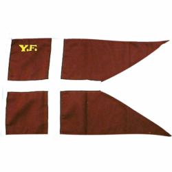 Splitflag, Y.F. trykt - 1
